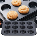 Non-Stick 12-Cup Muffin Pan – Perfect Baking Tray for Cupcakes & More