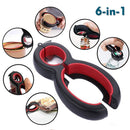 6-in-1 Easy Grip Opener – Effortless Jar, Bottle & Can Opening Tool