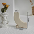 Minimalist Ceramic Vase – Elegant Home Decor Accent