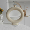 Minimalist Ceramic Vase – Elegant Home Decor Accent