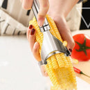 Stainless Steel Corn Stripper – Quick & Easy Kernel Remover