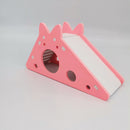 Wooden Small Pet Hideout – Cozy Slide House for Hamsters & Small Animals