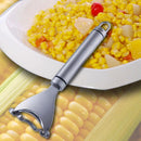 Stainless Steel Corn Stripper – Quick & Easy Kernel Remover