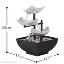 Flowing Water Desktop Fountain – Relaxing Zen Home Decor