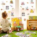320 Easter Egg Animal Stickers Make Your Own Easter Egg Face Stickers DIY Easter Basket Stuffing Game School Goody Bag Reward Party Favor Supply