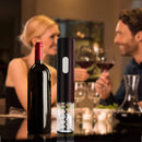 Electric Wine Opener Set – Automatic Corkscrew with Foil Cutter