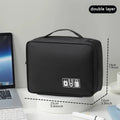 Travel Electronic Digital Storgage Bag Multi-Function Earphone Data Cable Charger Accessory Bag Multi-Layer Power Hard Disk Prot