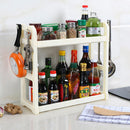 Multi-Layer Kitchen Storage Shelf – Space-Saving Counter Organizer