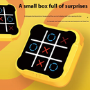 3-in-1 Wooden Strategy Game Set – Tic Tac Toe & Kids Brain Games