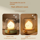 Retro Mini LED Night Lamp – Cozy USB Rechargeable Desk Light