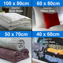 12 X STRONG VACUUM STORAGE SPACE SAVER SAVING VACUM VACCUM LARGE ORGANISER BAGS