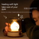 Retro Mini LED Night Lamp – Cozy USB Rechargeable Desk Light