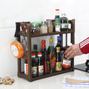 Multi-Layer Kitchen Storage Shelf – Space-Saving Counter Organizer