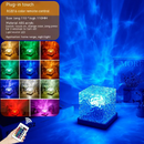 LED Water Ripple Projector Lamp – RGB Ambient Mood Light