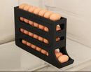 4-Layer Rolling Egg Organizer – Space-Saving Fridge Storage Solution