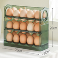 Reversible Egg Storage Box – Space-Saving Fridge Organizer