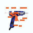 20W Hot Melt Glue Gun DIY Mini Household Industrial Guns Heat Temperature Thermo EU Electric Repair Tool Use 7mm Glue Sticks